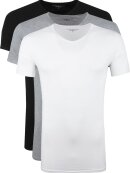 Tommy Hilfiger MENSWEAR - TOMMY T-Shirt STRETCH VN TEE SS 3PACK