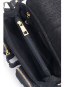 Núnoo Small Honey Croco suede