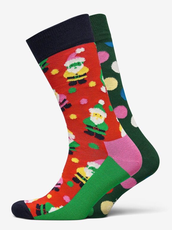 Happy Socks - Happy Socks Santa Xmas Cracker 2-pack
