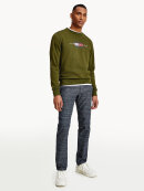 Tommy Hilfiger MENSWEAR - TOMMY LOGO CREW NECK SWEATSHIRT