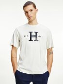 Tommy Hilfiger MENSWEAR - TOMMY ELEVATED APPLIQUÉ LOGO PURE COTTON T-SHIRT