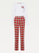 Tommy Hilfiger MENSWEAR - TOMMMY PLAID CHECK PYJAMA AND SLIPPER SET