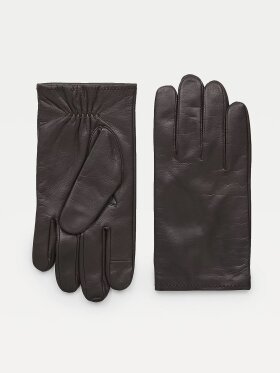 TOMMY ELASTICATED CUFF LEATHER GLOVES