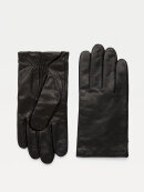 Tommy Hilfiger MENSWEAR - TOMMY ELASTICATED CUFF LEATHER GLOVES