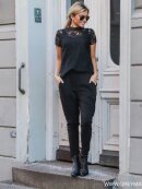 Neo Noir - Neo Noir Lace Jumpsuit