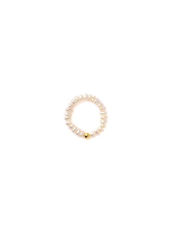 Dropps by Szhirley - DByS Pearlstring Ring