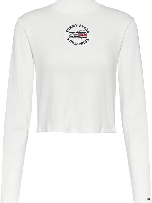 Tommy Hilfiger MENSWEAR - TOMMY TJW BABY CROP TIMELESS 2 LS