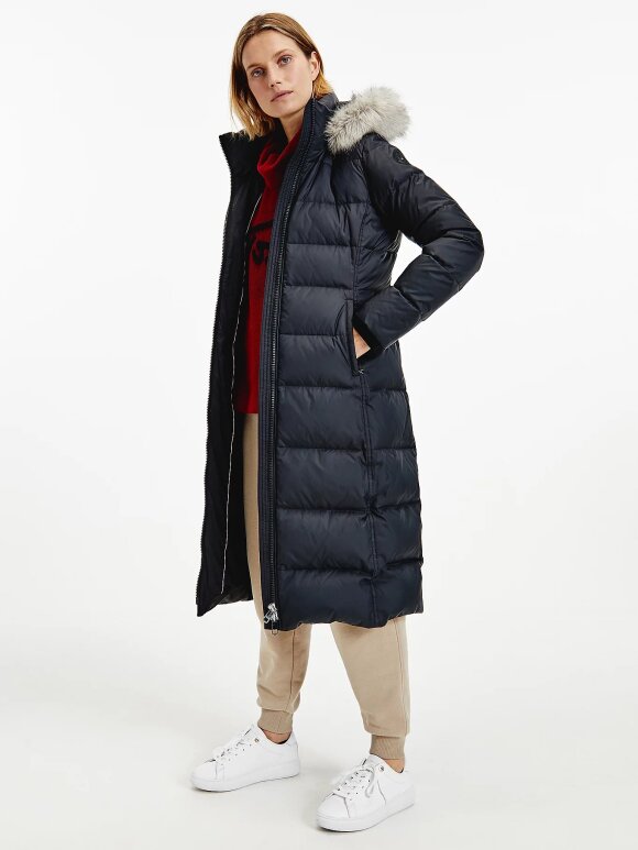 Tommy Hilfiger MENSWEAR - TOMMY ESSENTIAL DOWN-FILLED MAXI COAT