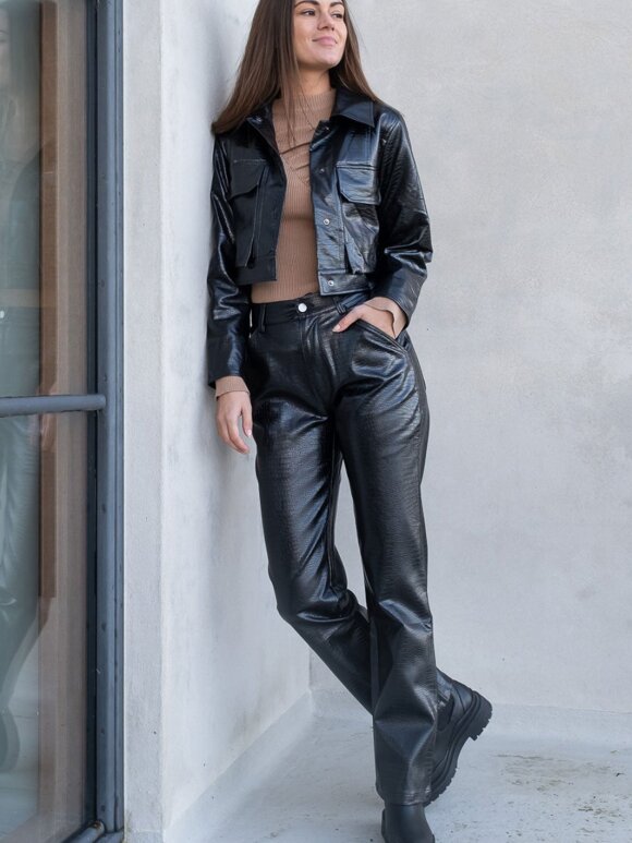 Neo Noir - Neo Noir Jennifer Croc Pants