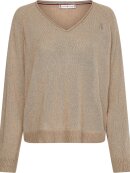 TOMMY WOMENSWEAR - TOMMY SEAMING DETAIL V-NK SWEATER