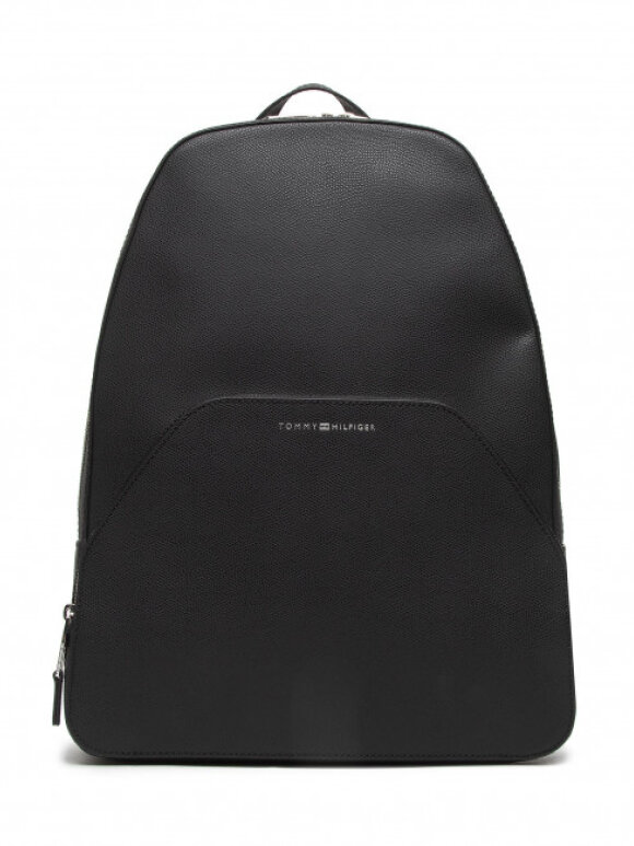 Tommy Hilfiger MENSWEAR - TH BUSINESS LEATHER BACKPACK