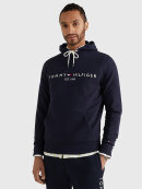 Tommy Hilfiger MENSWEAR - TOMMY LOGO FLEX FLEECE HOODY