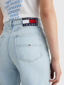 Tommy Hilfiger MENSWEAR - TOMMY MOM ULTRA HIGH RISE TAPERED DISTRESSED JEANS
