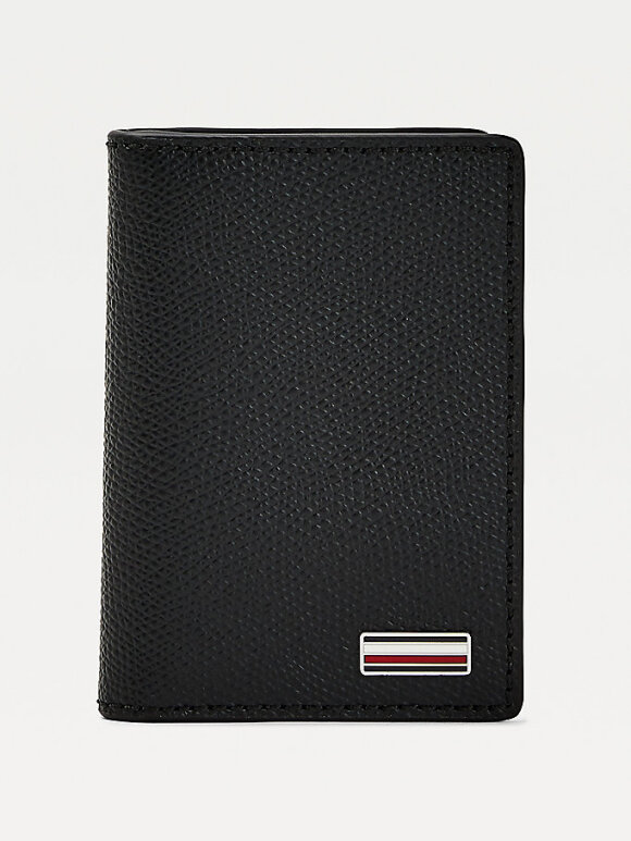 Tommy Hilfiger MENSWEAR - TH BUSINESS BIFOLD LEATHER CARD WALLET